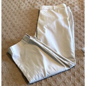 Talbots- perfect crop, stone color, size 10 petite.